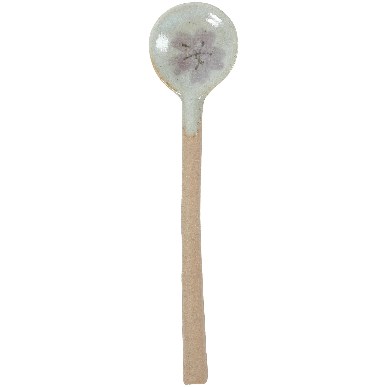 

Japanese Ceramic Spoon Long Handle Ceramic Spoon Coffee Stirring Spoon Dessert Spoon
