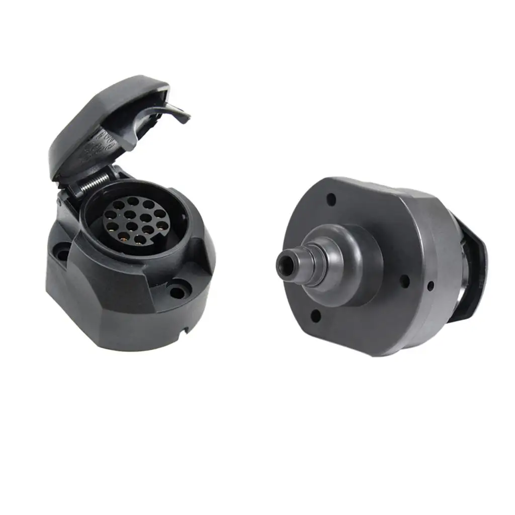 

13 Pin Trailer Socket Connector Towbar Towing Light