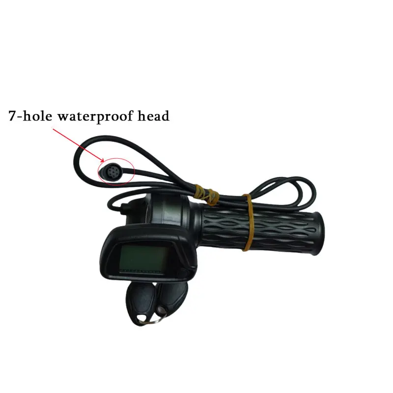 

Для оригинального 7-контактного дисплея, дроссельная заслонка для Kugoo Wish 01, детали для электрического скутера, аксессуары, ускоритель управления скоростью для скутера