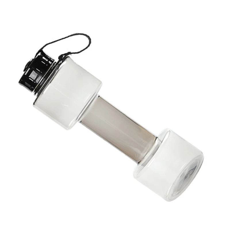 Бутылка для воды 700 мл бутылка в форме гантели с герметичной крышкой тренировок