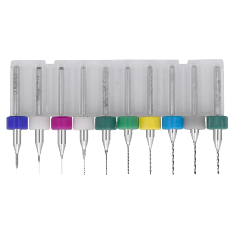 Набор инструментов для гравировки 10 миниатюрных сверл деликатных работ (0 1–2 мм)