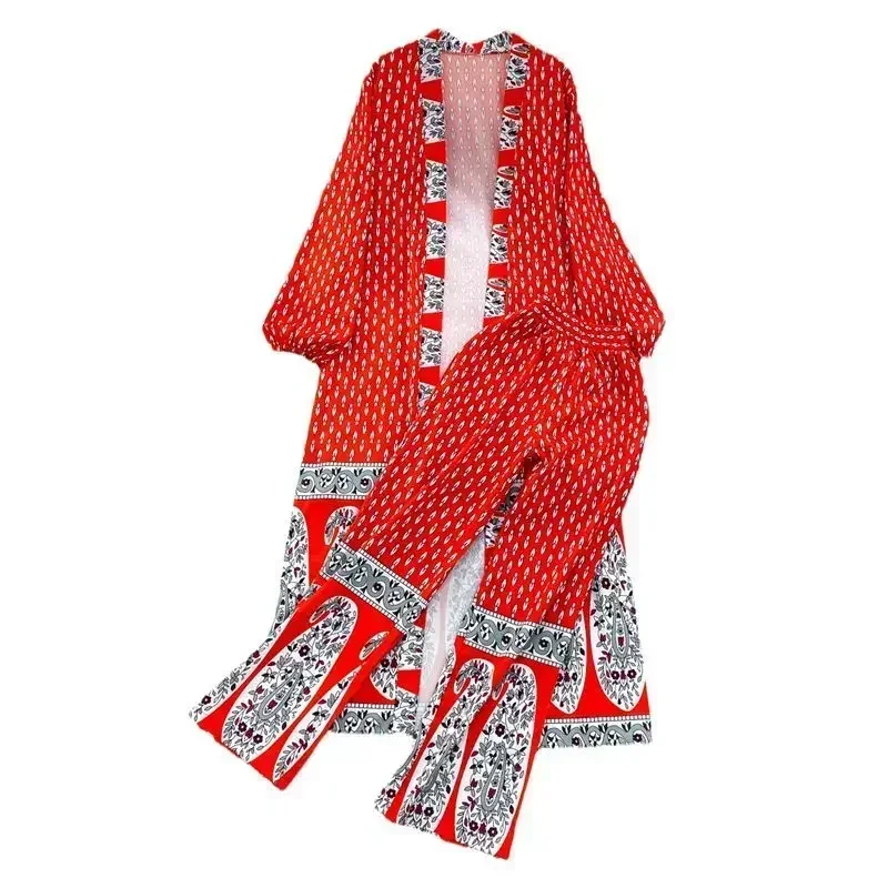 Модный женский костюм в корейском стиле модный свободный кардиган средней длины