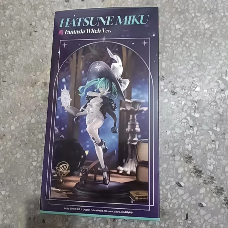 Фото В наличии RIBOSE RISE UP SERIES 1/8 Hatsune Miku Fantasia Witch ПВХ 25 СМ Аниме Фигурки Модель Коллекция Орнамент Игрушка №3