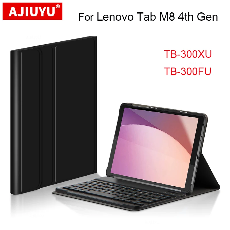 Case for Lenovo Tab M8 4th Gen 8" TB-300FU Wireless Keyboard