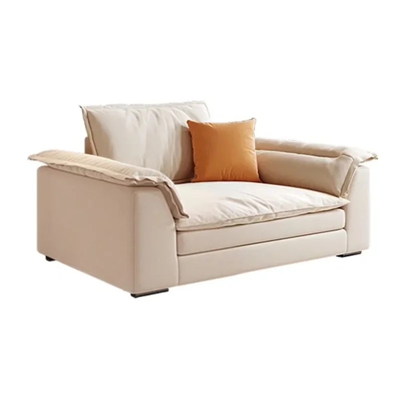 Минималистичные расслабляющие диваны с откидывающейся спинкой для гостиной в