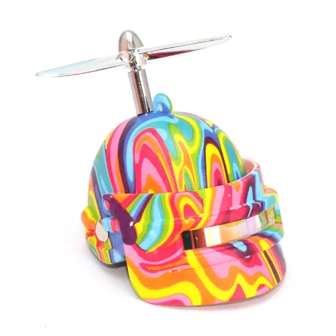 

Украшение салона автомобиля желтая утка аксессуары трехуровневый шлем с серебряным пропеллером утка Аксессуары оружие игрушечное оружие AMW