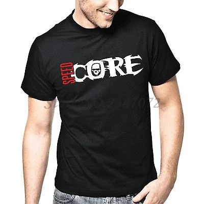 SPEEDCORE | Gabber Hardcore Клуб Стандартная футболка брендовая новая хлопковая