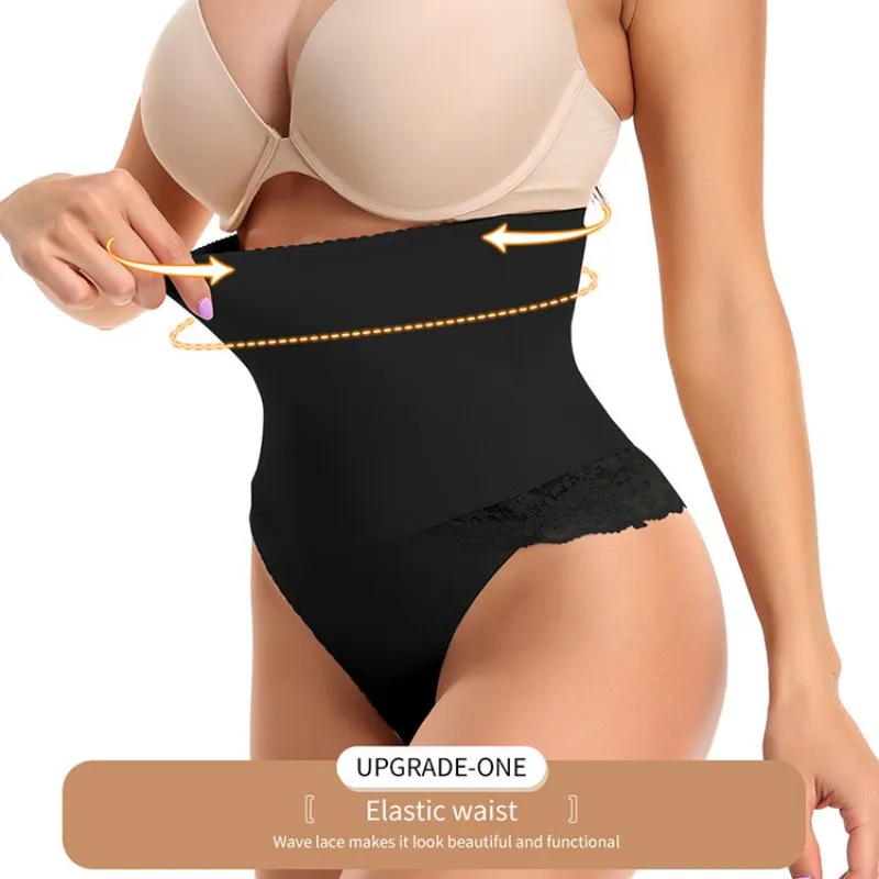 New Tummy Control Shapewear Lace Control Panties Butt Lifter Body Shaper for Women Plus Size Waist Trainer S-6XL
