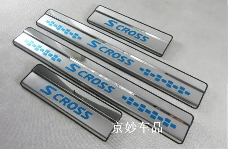 

Аксессуары, защитные накладки на пороги, накладки на пороги, накладка на входную панель, подходит для suzuki sx4 S-CROSS 2014 2015-2019 гг.