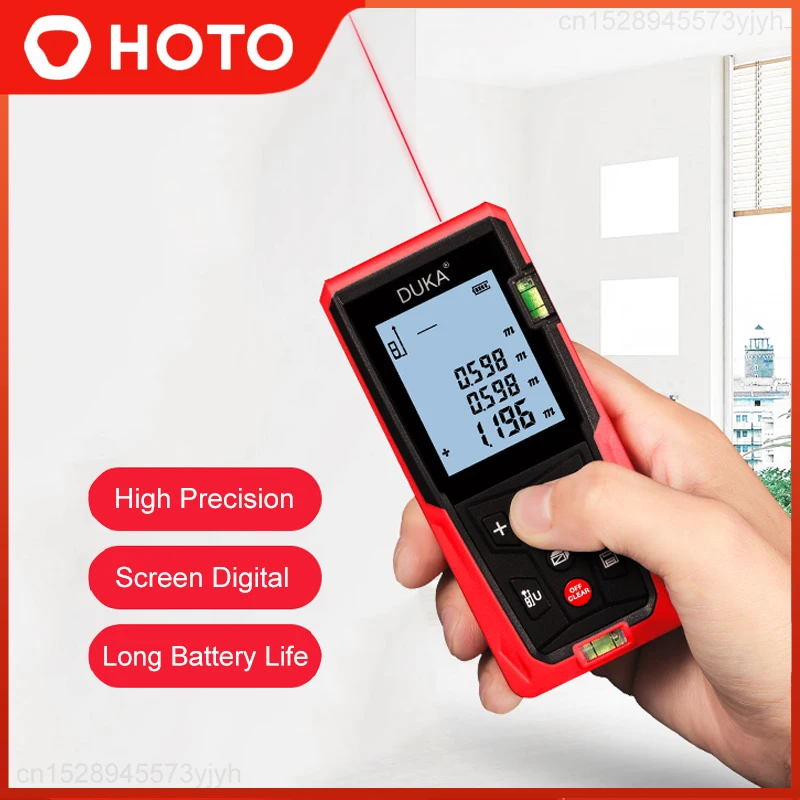 

Youpin Xiaomi DUKA LS3 60m 80m Laser Rangefinder High Precision Digital Distance Meter Portable Range Finder Measurement Tools