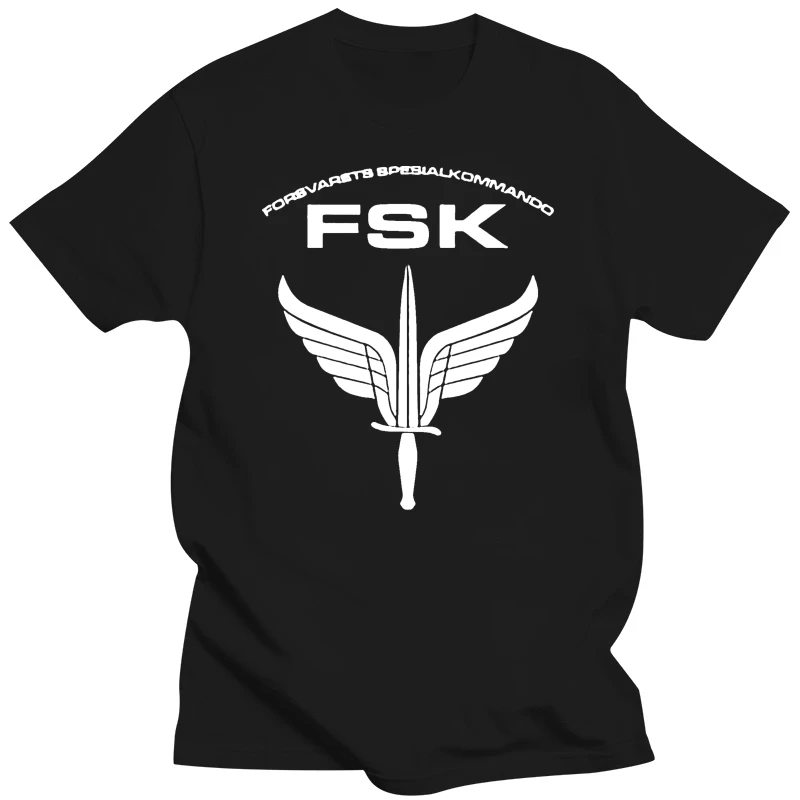 Новая модная одежда 2020 мужская футболка Norwegian Norwegia Army Special Forces Forsvarets Spesial Teknikando Fsk