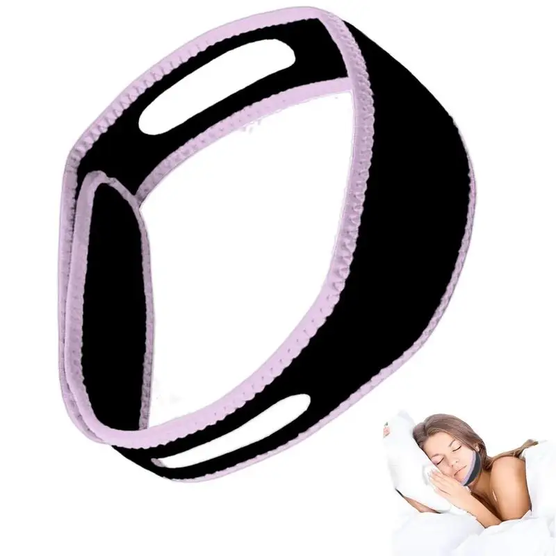 

Регулируемый ремешок для подбородка от храпа, удобное решение для облегчения храпа и предотвращения храпа, повязка на голову для подбородка