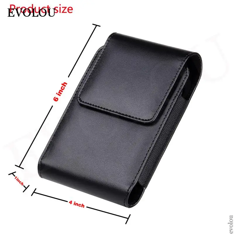 Чехол с зажимом для ремня Microsoft Surface Duo 2 деловая Кожаная флип-сумка на пояс чехол