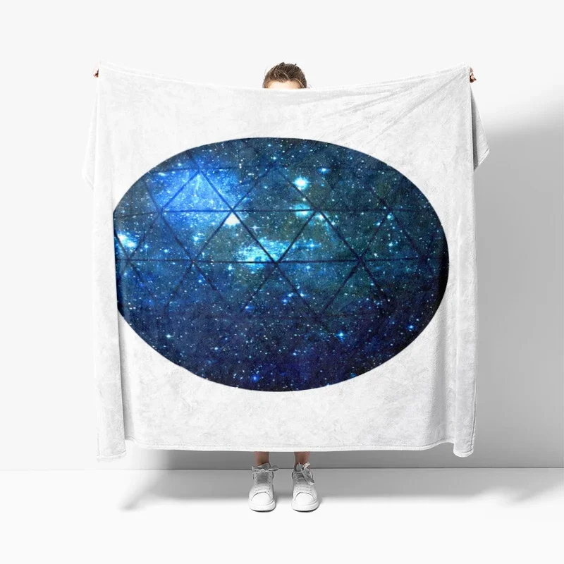 Украшение для дома плюшевое покрывало дивана универсальная Вселенная и планеты