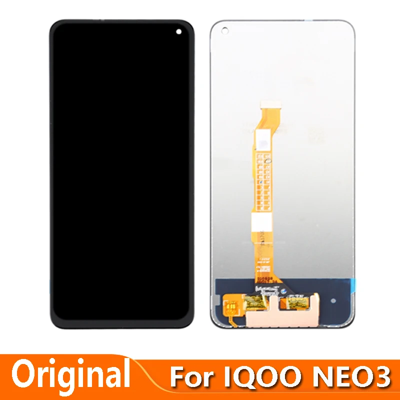 

Original 6.57" For VIVO iQOO Neo3 Neo 3 V1981A LCD Display Touch Screen Digitizer Assembly Repair Parts