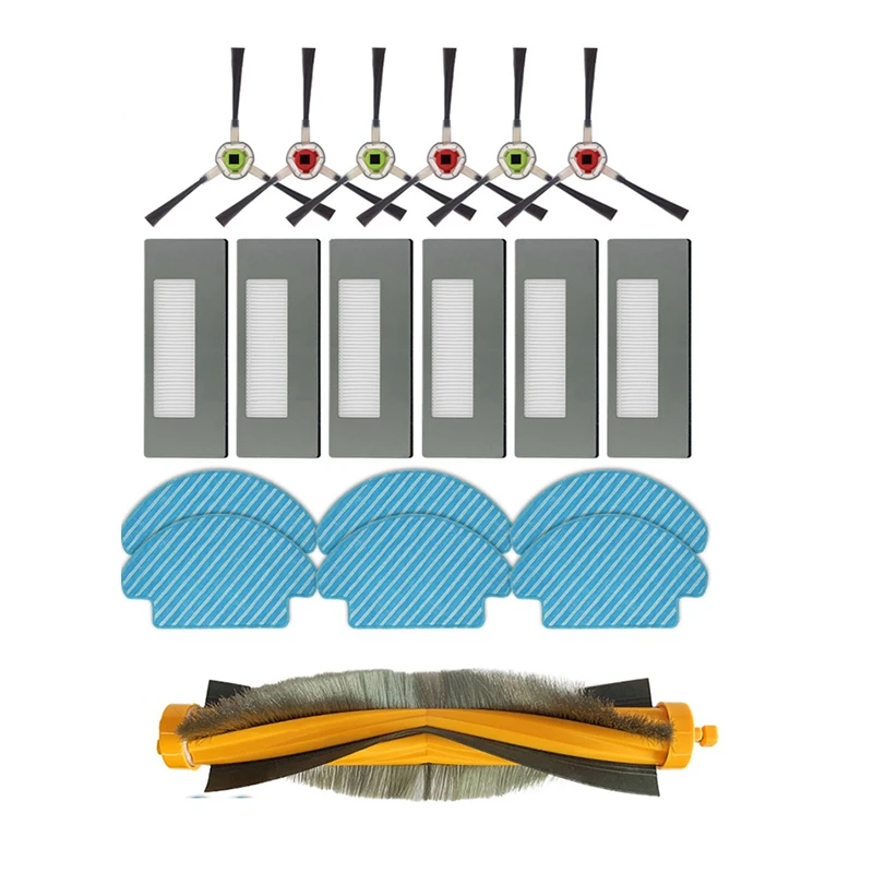 

Main Side Brush Filter And Mop Cloth Replacement Accessories For Ecovacs Deebot 900 901 M87 M88 Robot Vacuum Cleaner