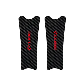 carbon fibre for cube Protective Film Decal Sticker for Mountain Bike vinyl crank arm decal protection stickers 1