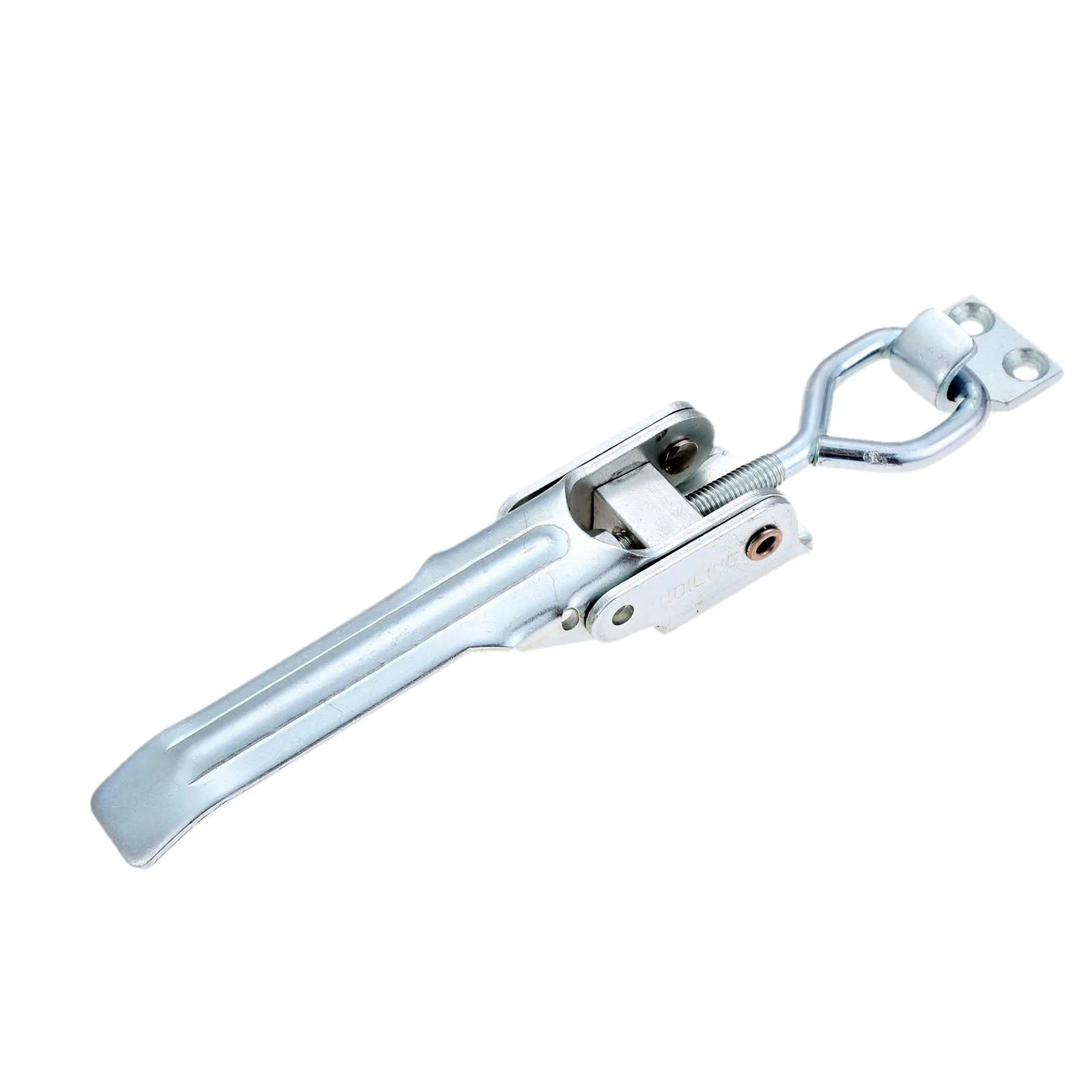 

1Pc Iron 160mm Truck Latch Hasp Cabinet Boxes Buckle Catch Lock Spring Loaded Latch Toggle Hasp For Truck Trailer Durable