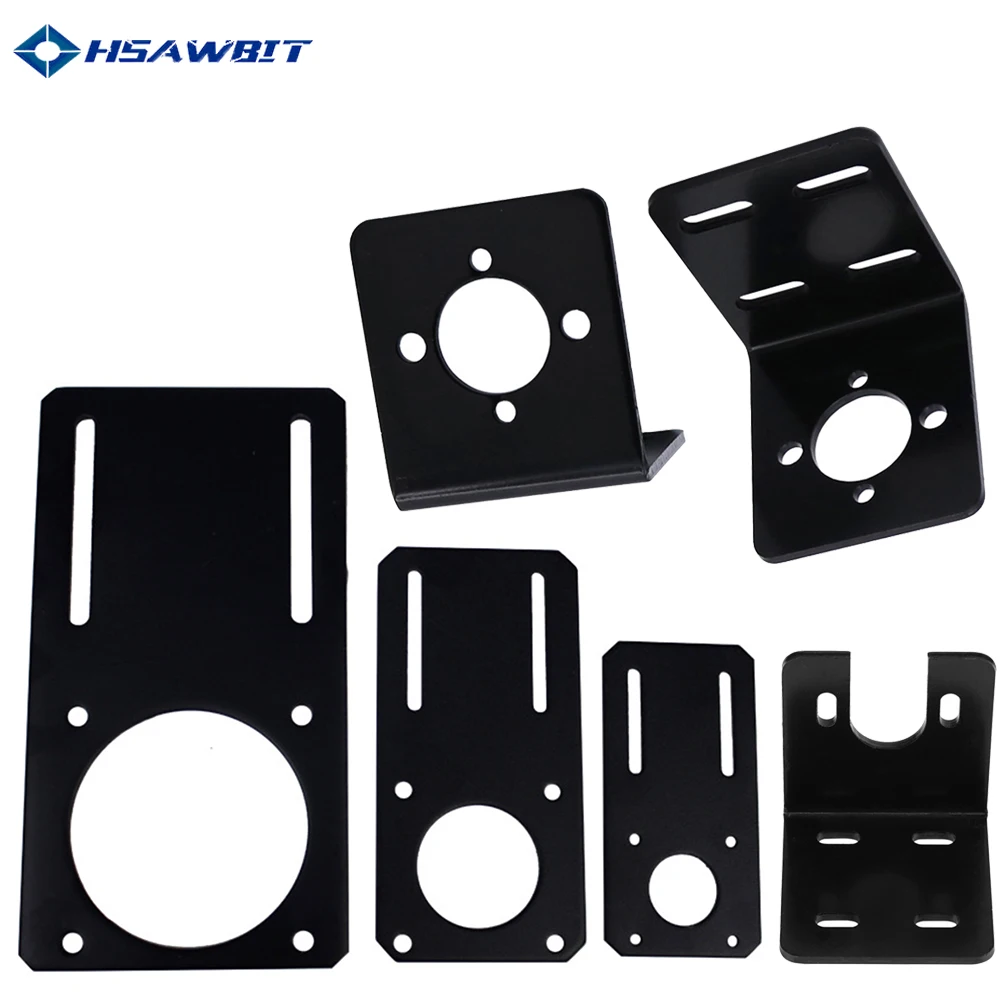 

Motor Mount Bracket Universal Straight Plat Fixing Mounting Bracket for 750/755/775/795/895 DC Motor NAME 42/57/86 Stepper Motor