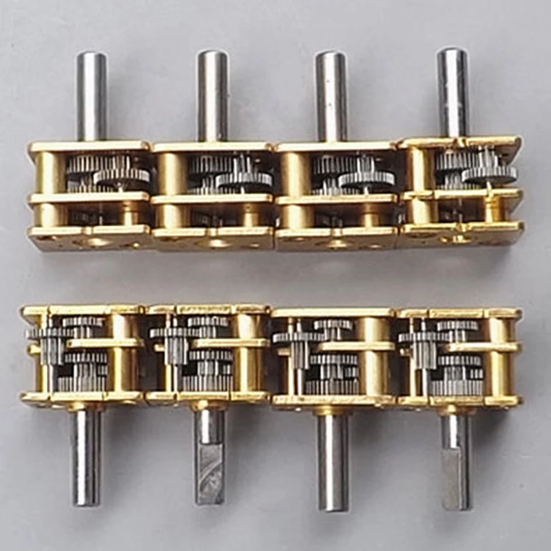 

5pcs All Metal Gear Reducer N20 Reduction Gearbox Reduction Ratio 210:1 DIY N20 Geared Motor