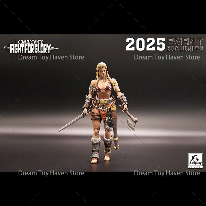 Фото XesRay WF25 в наличии 1/12 масштаб женщина-солдат гладиатор Glory War Gold Hildr Hero 6-дюймовая экшн-фигурка модель игрушки коллекция №2