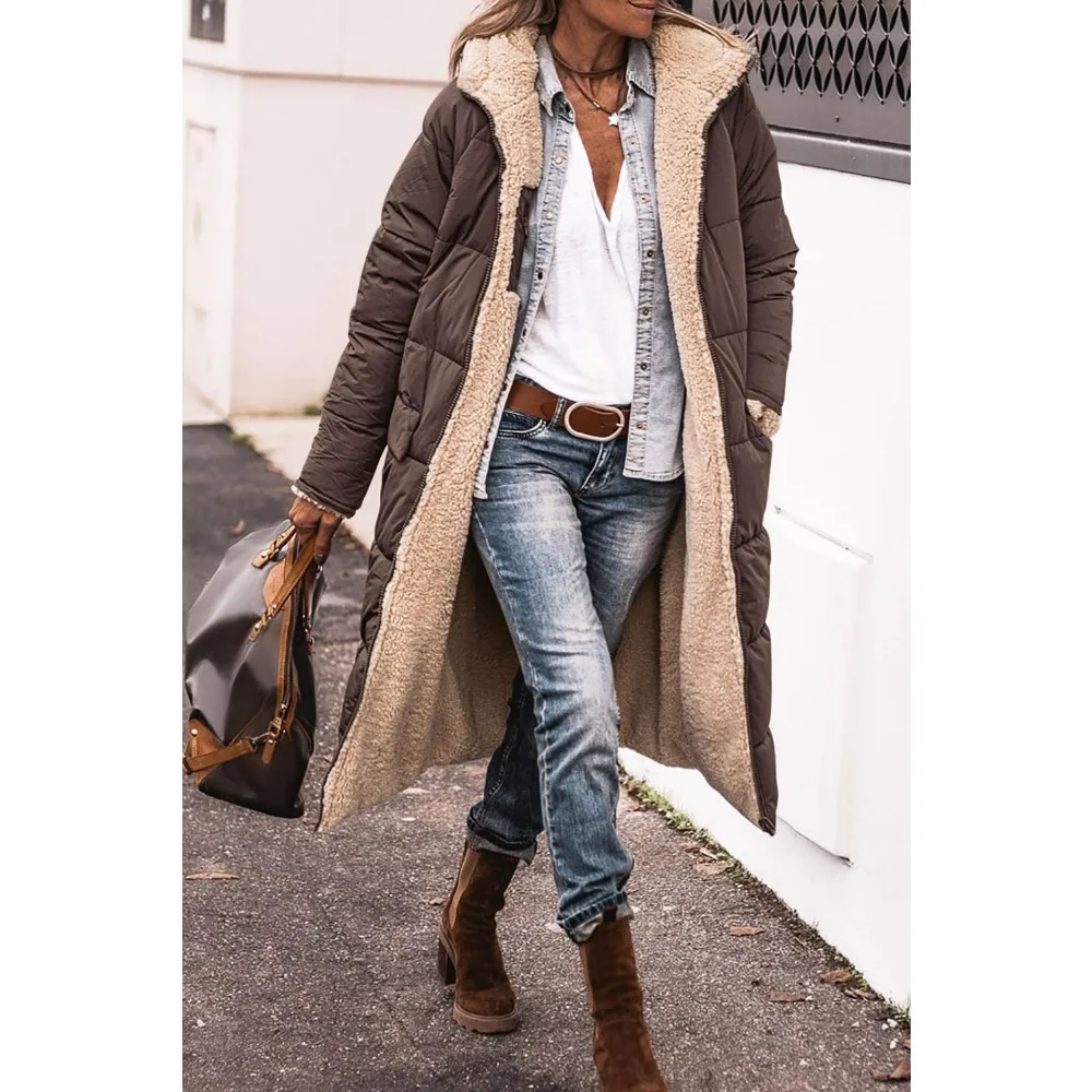 

Хлопковая куртка с капюшоном, приталенная Двусторонняя куртка с длинным рукавом, кардиган, Топ