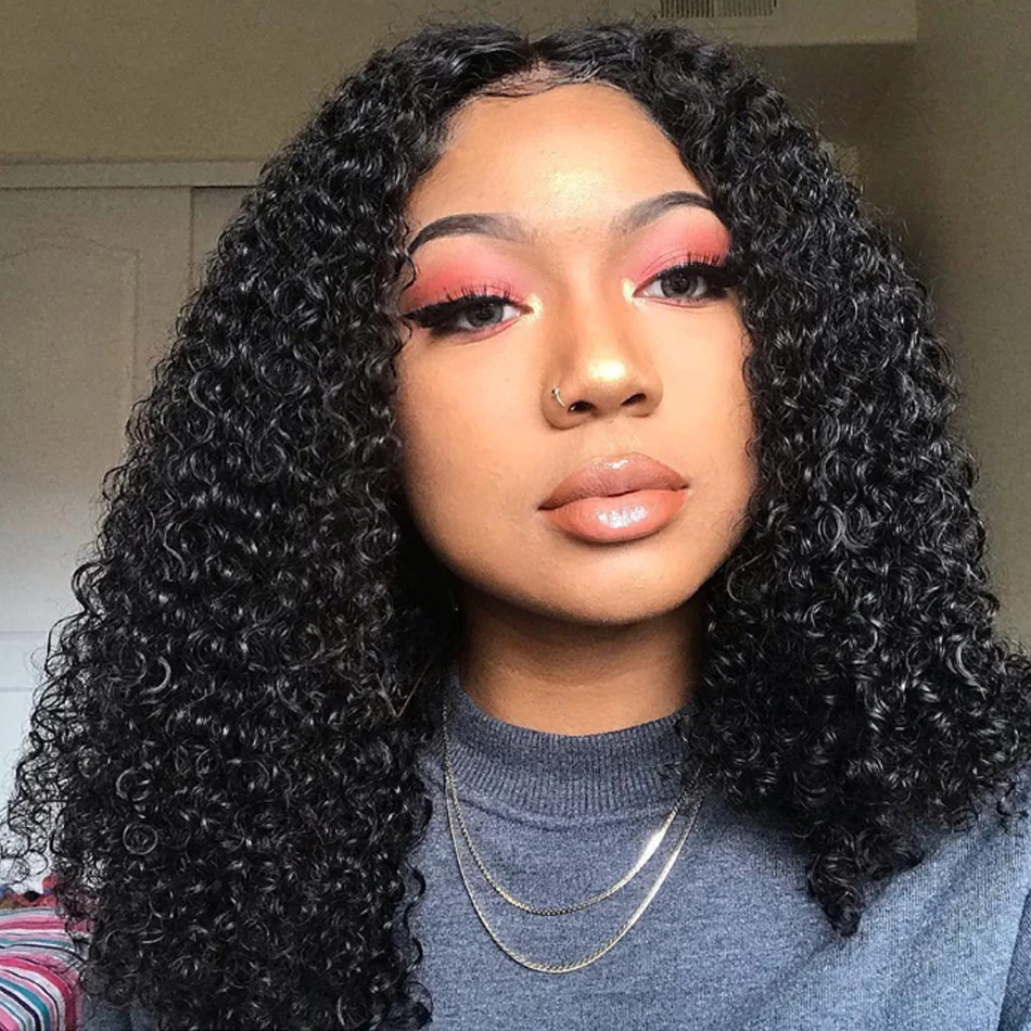 

13x4 HD прозрачные кудрявые парики из человеческих волос на сетке для черных женщин малазийские глубокие Кудрявые Волнистые фронтальные мокрые и волнистые