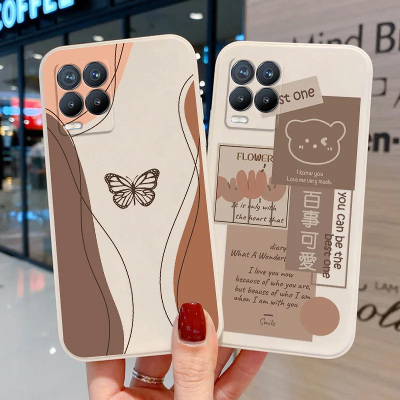 Силиконовый чехол для OPPO Realme GT Master Cover Realme 9 Pro Plus C21 C21Y C25Y C25 C12 8i 9i C11 C15 C17 6, мягкий чехол