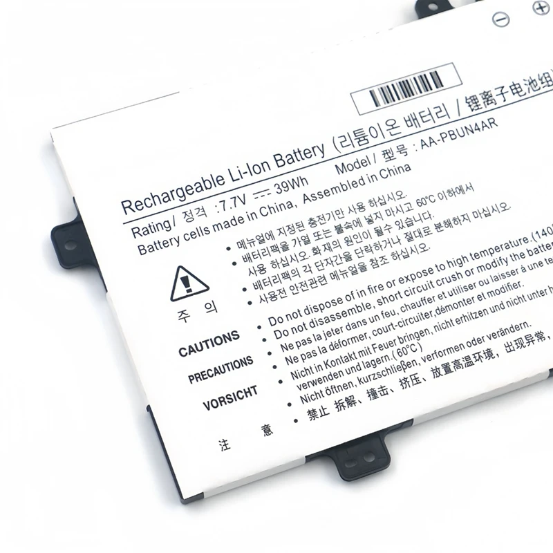 Фото Аккумулятор 7.7V 39Wh BA43-00375A для ноутбуков ATIV 9 NP940X3L NT900X5M NT900X5P NT900X5W NT900X5H NP900X5L-ABFT №2