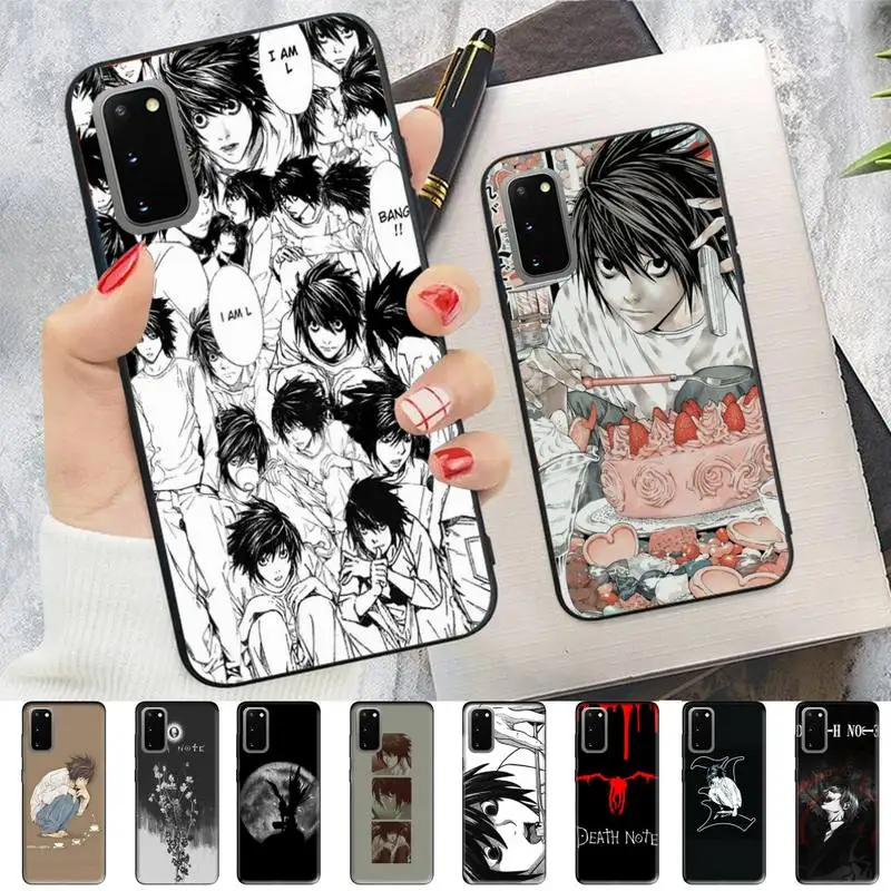 

YNDFCNB Anime Manga Death Note Ryuk Phone Case for Samsung S10 21 20 9 8 plus lite S20 UlTRA 7edge