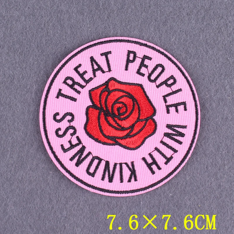 Вышитая нашивка с надписью патчи помощью утюга для одежды наклейки нашивки