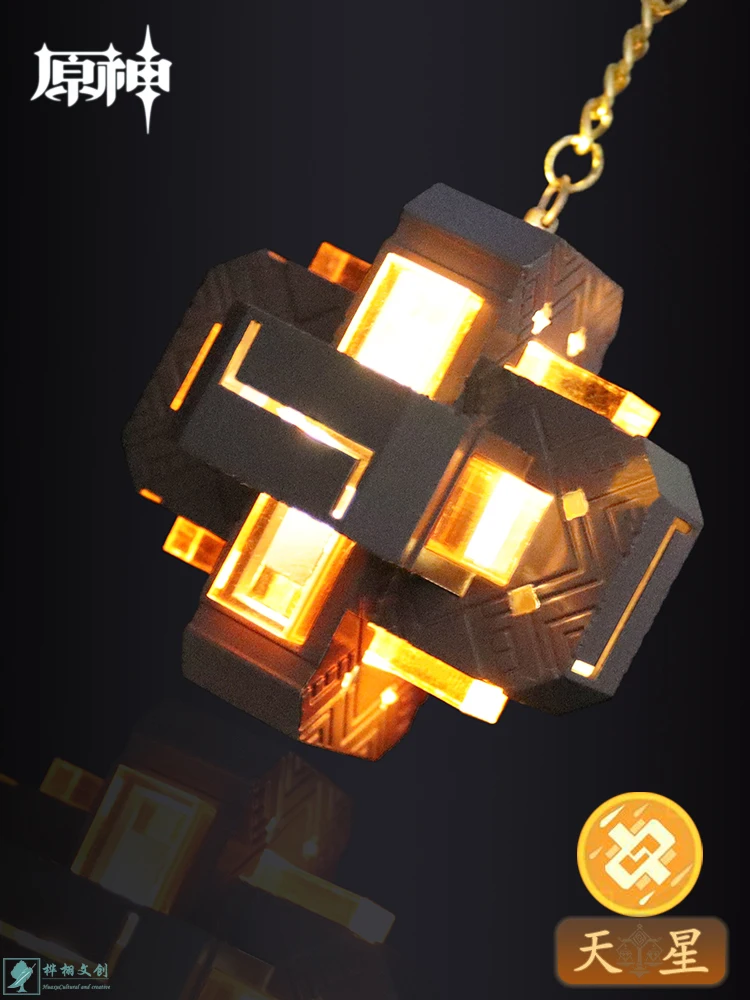 10 см игра Genshin воздействие вокруг Liyue Emperor Of Rock Zhong Li стихий взрыв Tiandong Wanxiang Tianxing металлическая модель Pendan