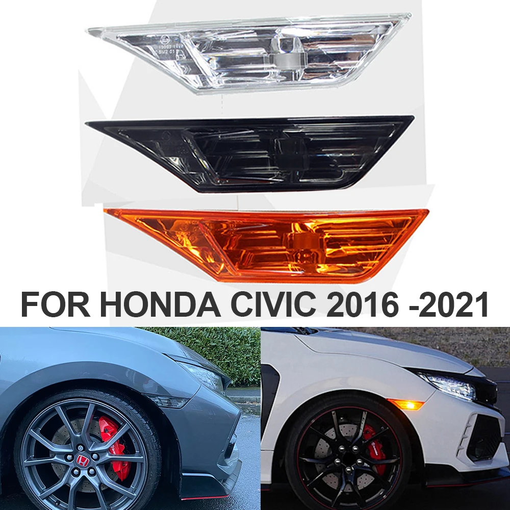 

Боковые Указатели Поворота (повторители) Для Honda Civic FC1, Модели 2016-2021 Гг., Номера Деталей 34300-TET-H01, 34350-TET-H01