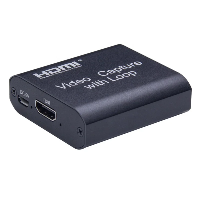 

Video Capture Equipment HDMI to USB 2.0 Game Live Audio Video Capture Card Board Device HDMI Capture Card for Live Streaming