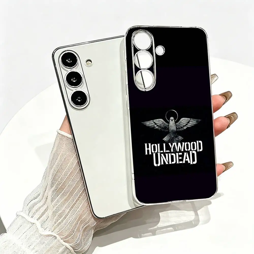 Фото Чехол для телефона H-Hollywood U-Undead Band, прозрачный силиконовый мягкий чехол для Samsung A10,12,20,21S,30,31,40,50,51,52,70,71 №2