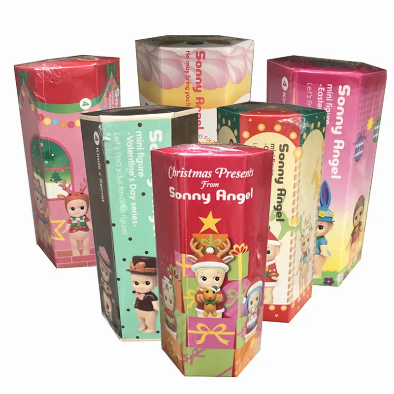 

Ограниченная партия, загадочная коробка с ангелом, коллекция тортов на Хэллоуин, Рождество, день рождения, модная игра, конфетная фигурка, Декор, подарки