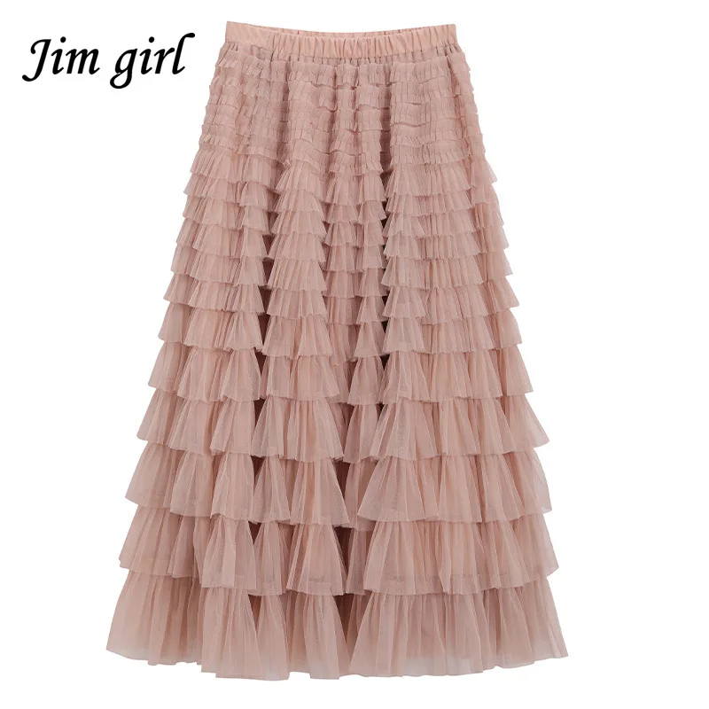 Милая винтажная юбка-макси в японском стиле &quotЛолита&quot плиссированная юбка с