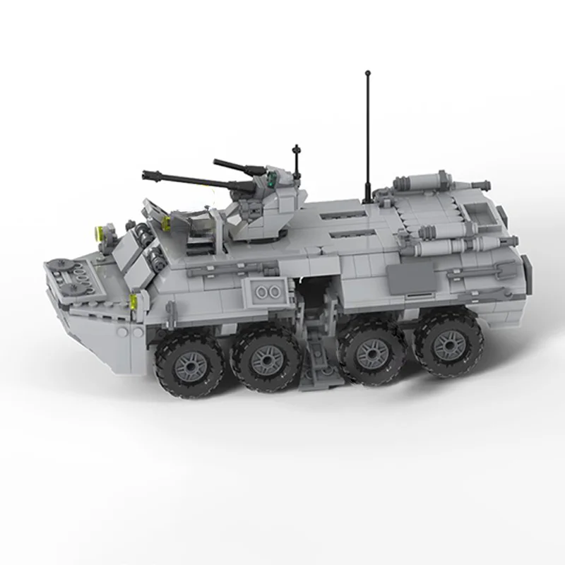 НОВИНКА: Набор для сборки модели БТР-82А (1:33) из 798 деталей MOC, конструктор с минифигурками, коллекционный подарок для дома и демонстрации (art.: 3920daccf68ed) - 3920daccf68ed