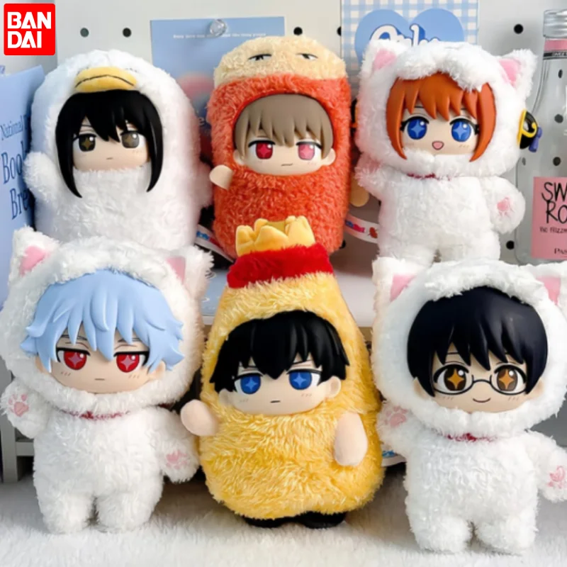 Фото Коллекционная виниловая фигурка Gintoki Sakata из серии Blind Box от Bandai Namco SofuNui Gintama: оригинальная милая загадочная коробка-сюрприз, подарок-сюрприз №2