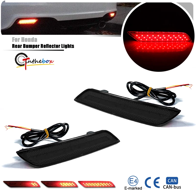 Красные светодиодные задние противотуманные фары задние/стоп-сигналы