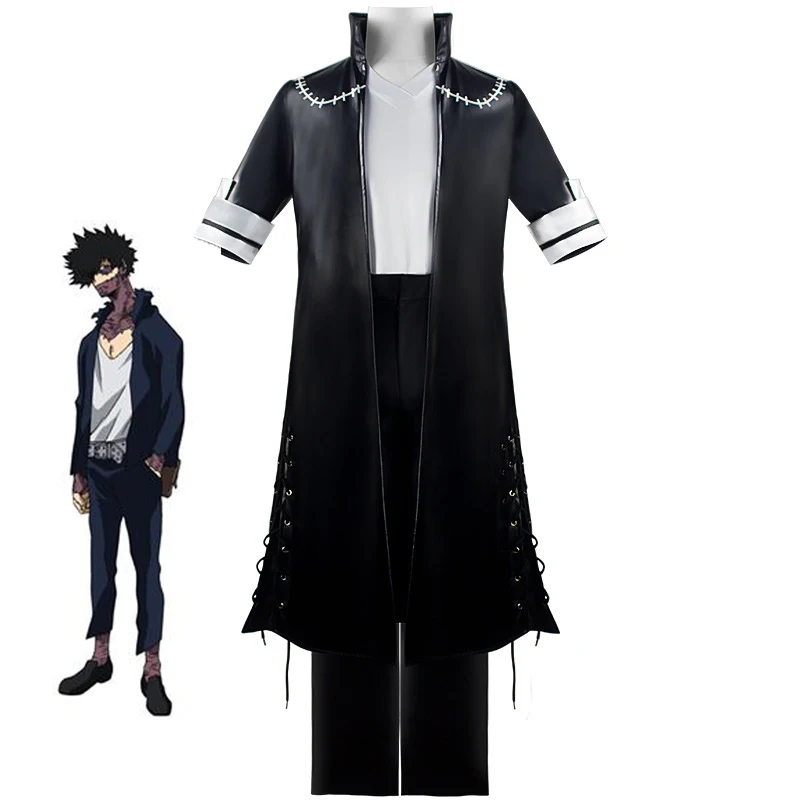 

Anime My Hero Academia Boku no Hero Academia Dabi OCHACO URARAKA Cosplay Costume Full Set Men Women