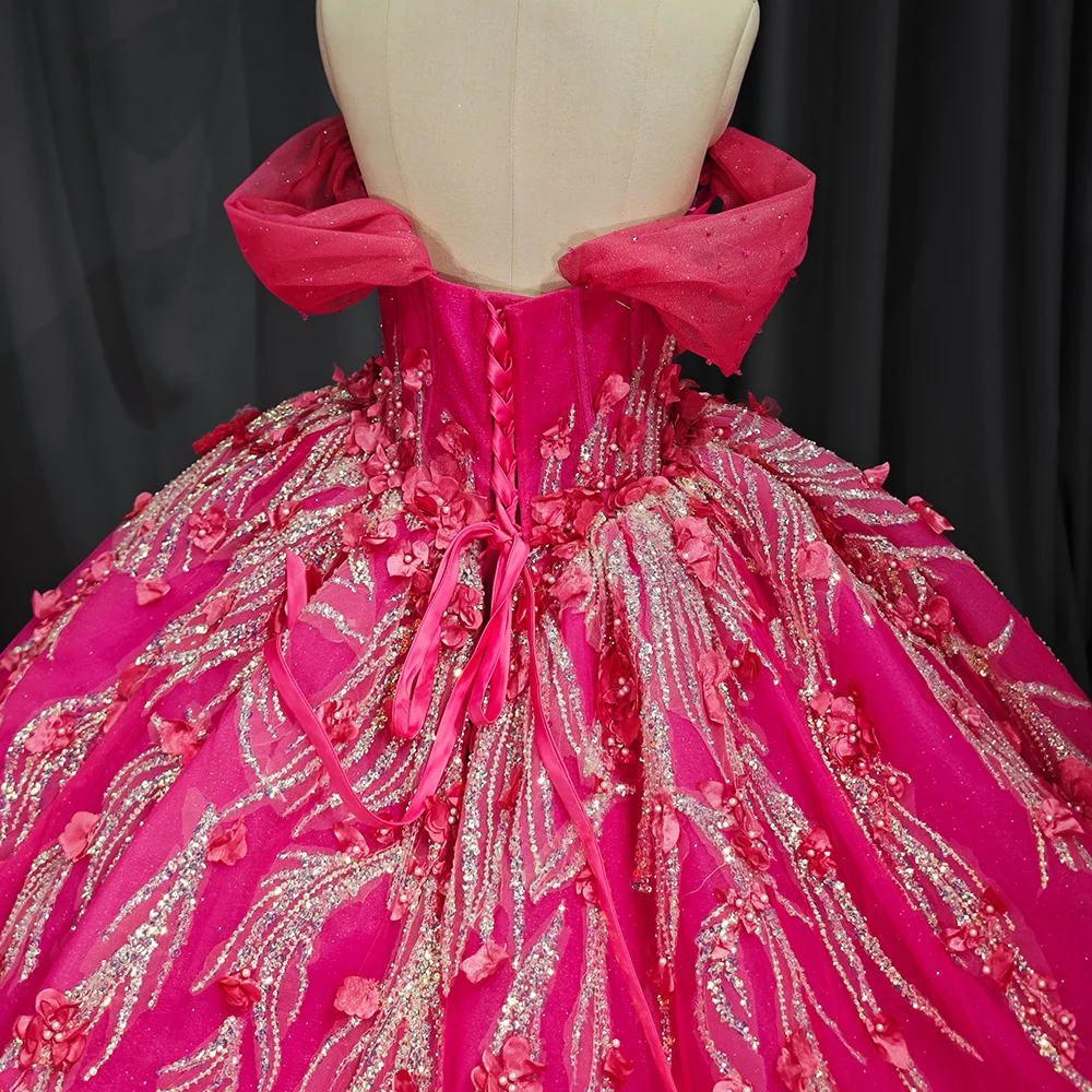 Изысканное платье Quinceanera jancдекабря 2024 года оптовая продажа платья в пол из