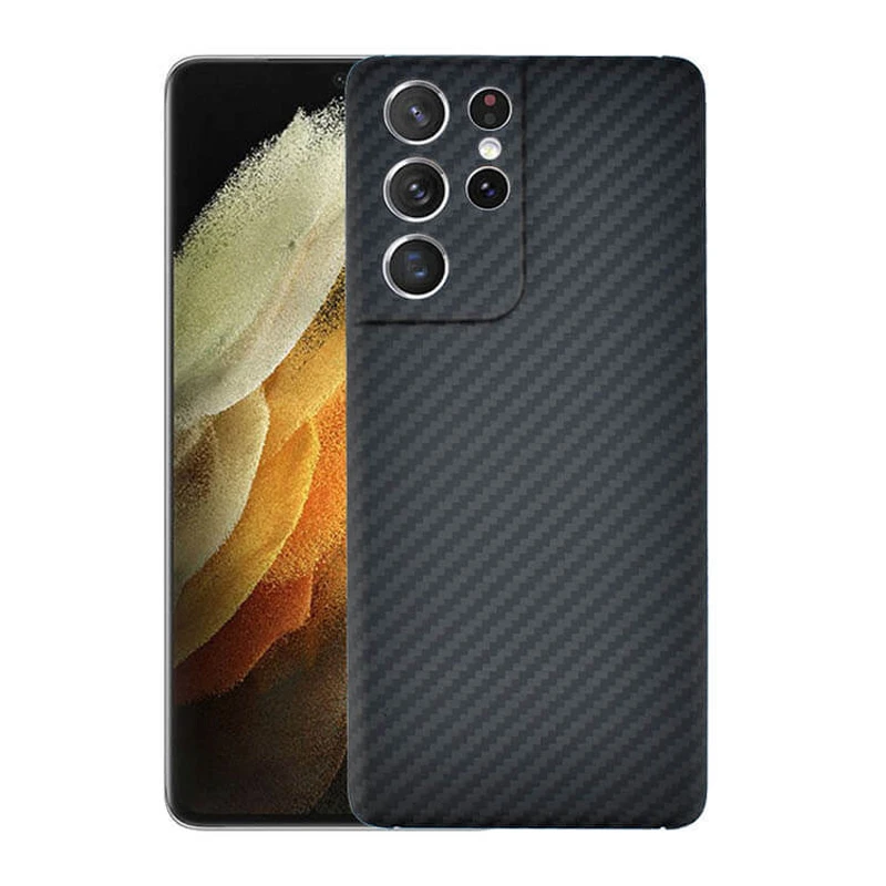 

2023 High Quality Carbon Fiber Case For Samsung Galaxy S21 Ultra Ultra-Thin Business Phone Cover For Galaxy S21 Plus Anti-Fall C