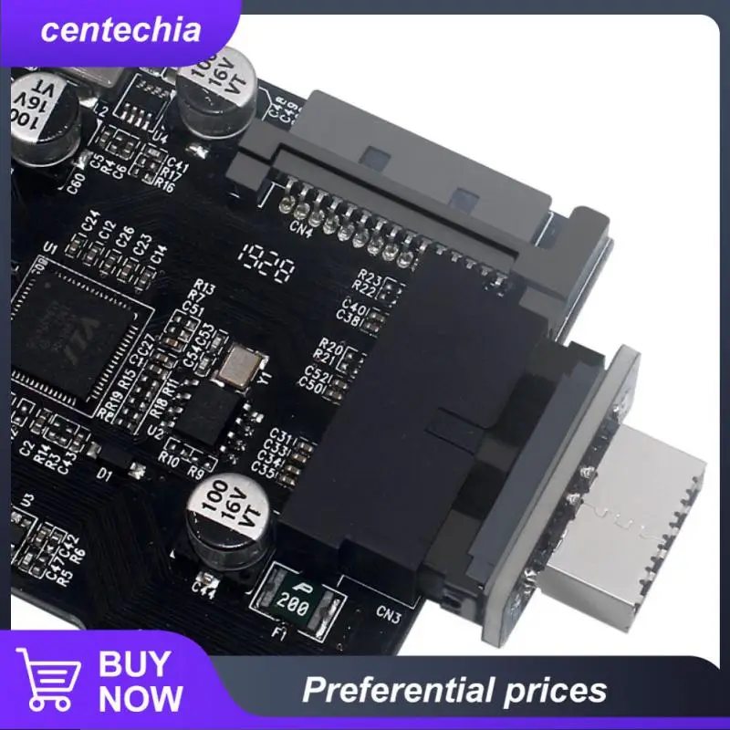 

Stable Typec Plug-in Port 19pin Interface 10cbps Motherboard Usb3.0 / 3.1 Computer Accessories