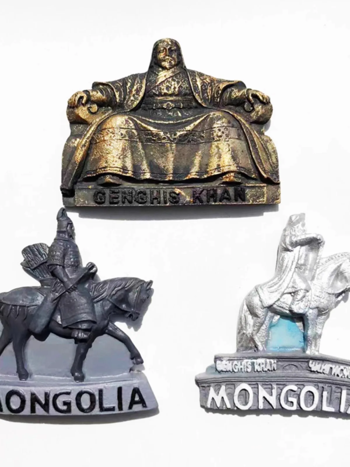 Монголия Улан-Батор Национальный дворец туристический сувенир статуя