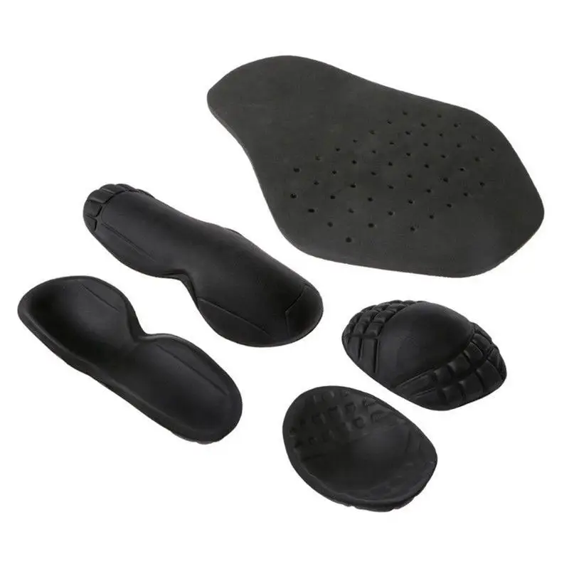 

5pcs Motorcycle Protective Gear Shoulders Elbow Back Armor Motocross Jacket Motorcycle Biker Equipment Shockproof Riding Protect