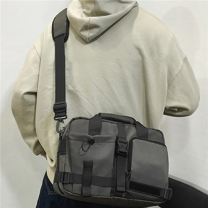 

Bag Shoulder Male Bag Men's Quality Bag Men Trip Handbag Business Teen Casual Men Good Multifunction Bag Nylon Briefcase For