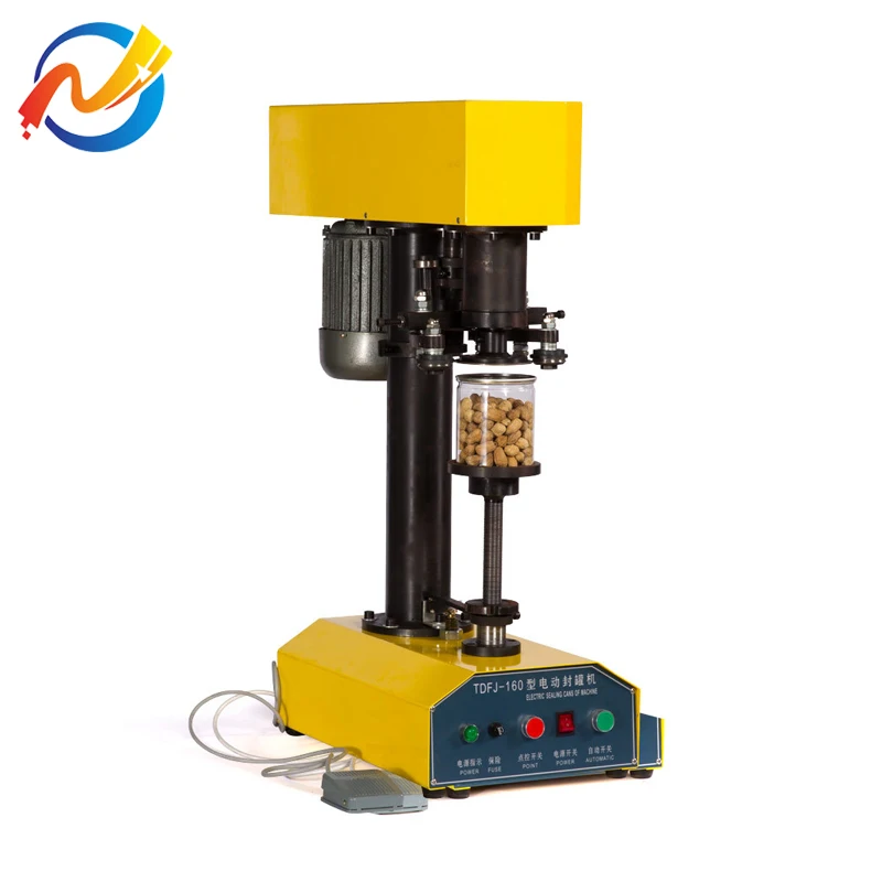 Tdfj-160 Высококачественная машина для запечатывания бутылок из ПЭТ/консервный