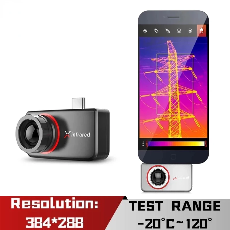 

Type C Thermal Imaging Camera T3PRO T3S Night Vision Portable for Smart Phones Android Professional Grade Infrared Imager