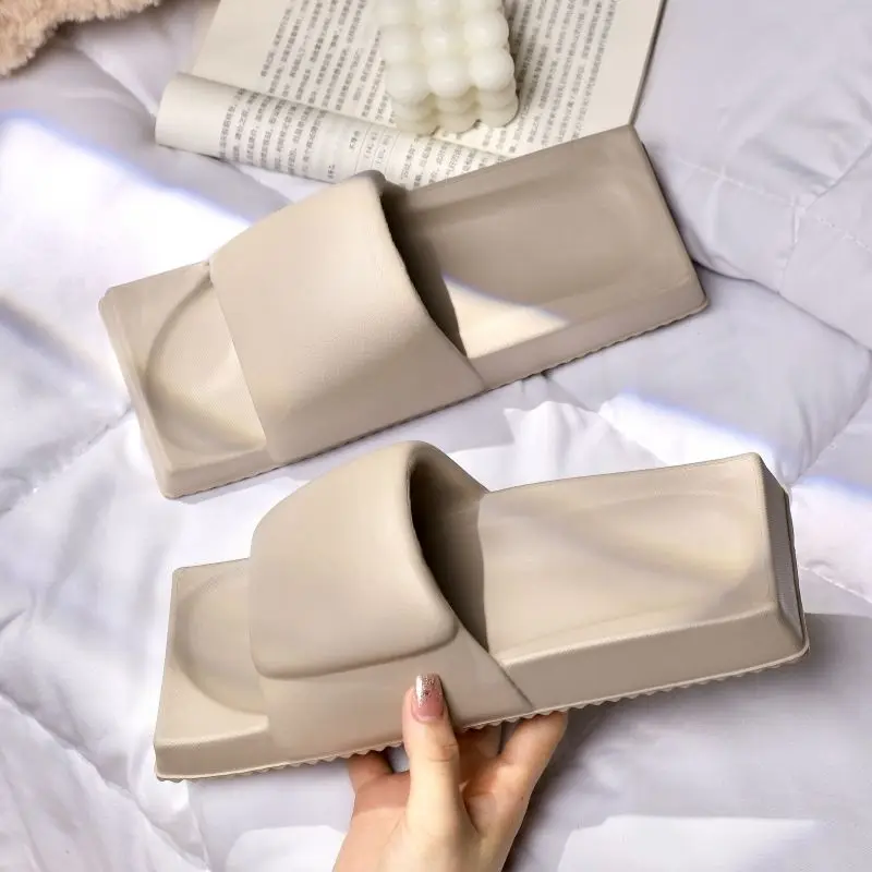 Шлепанцы женские летние из ЭВА на толстой подошве